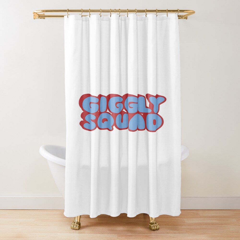 Giggly Squad Listener Favorite Shower Curtain