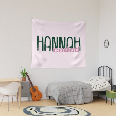Hannah Coded Giggly Squad Unique Tapestry