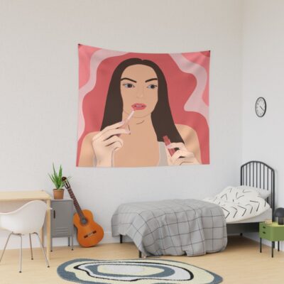 Funny Paige Desorbo Summer House Tapestry
