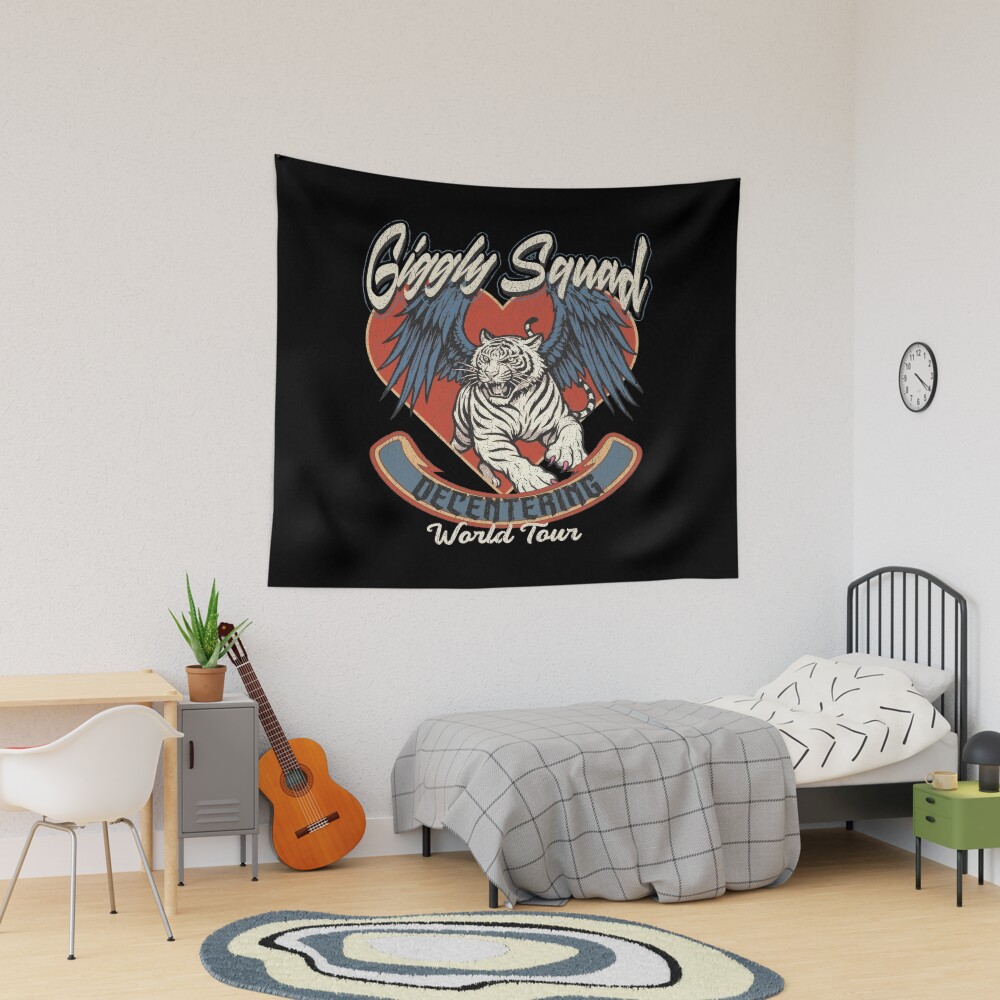 Giggly Squad Decentering World Tour Tapestry