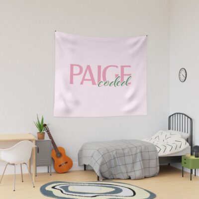Paige Coded Giggly Squad Aesthetic Tapestry
