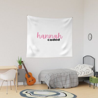 Hannah Berner Coded Giggly Squad Tapestry