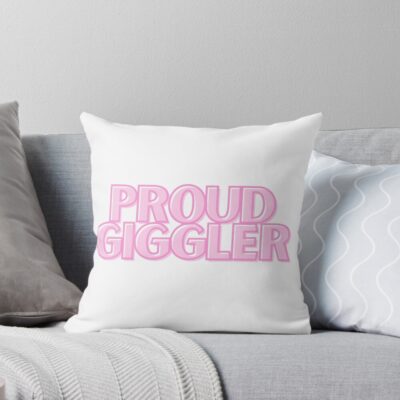 What’s Up Gigglers Podcast Throw Pillow